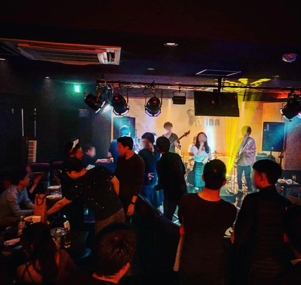 UTAIBA interior with neon lights